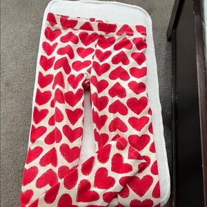 Crewcuts Red Heart Leggings